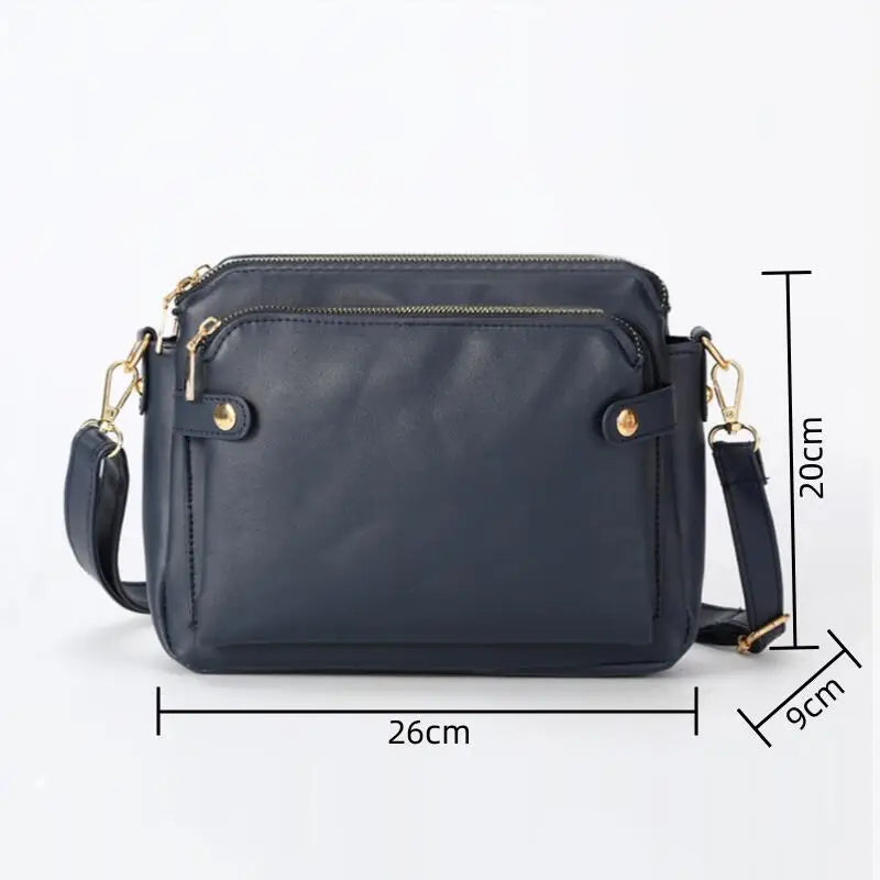 BOLSA ELEGANT EM COURO PU VENEZA 2 X 1